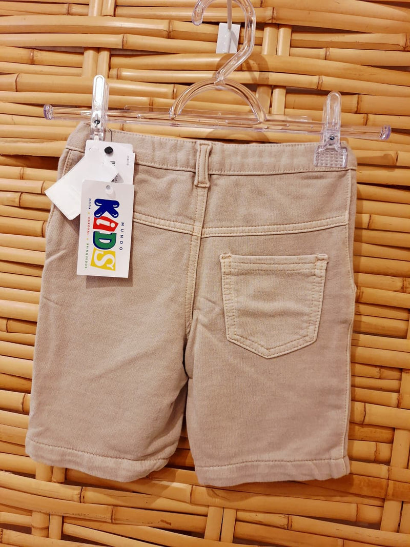 Bermuda Infantil - Marrom