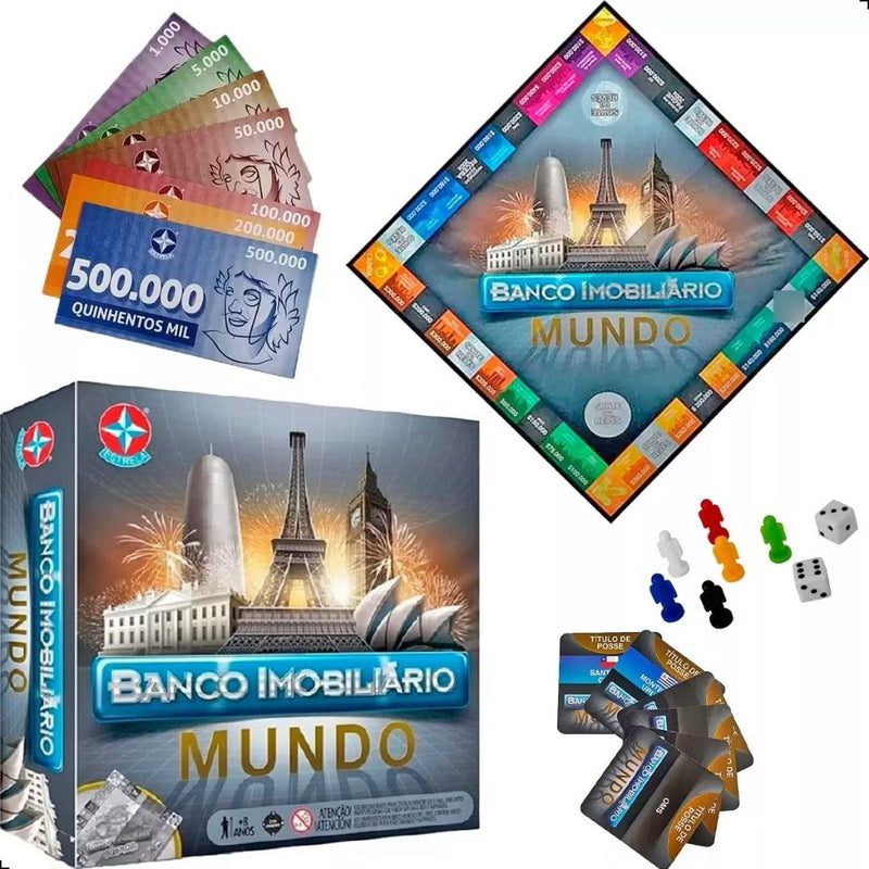 Banco Imobiliário - Mundo