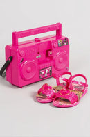 Sandália Grendene Lol Omg Boombox Rosa-escuro