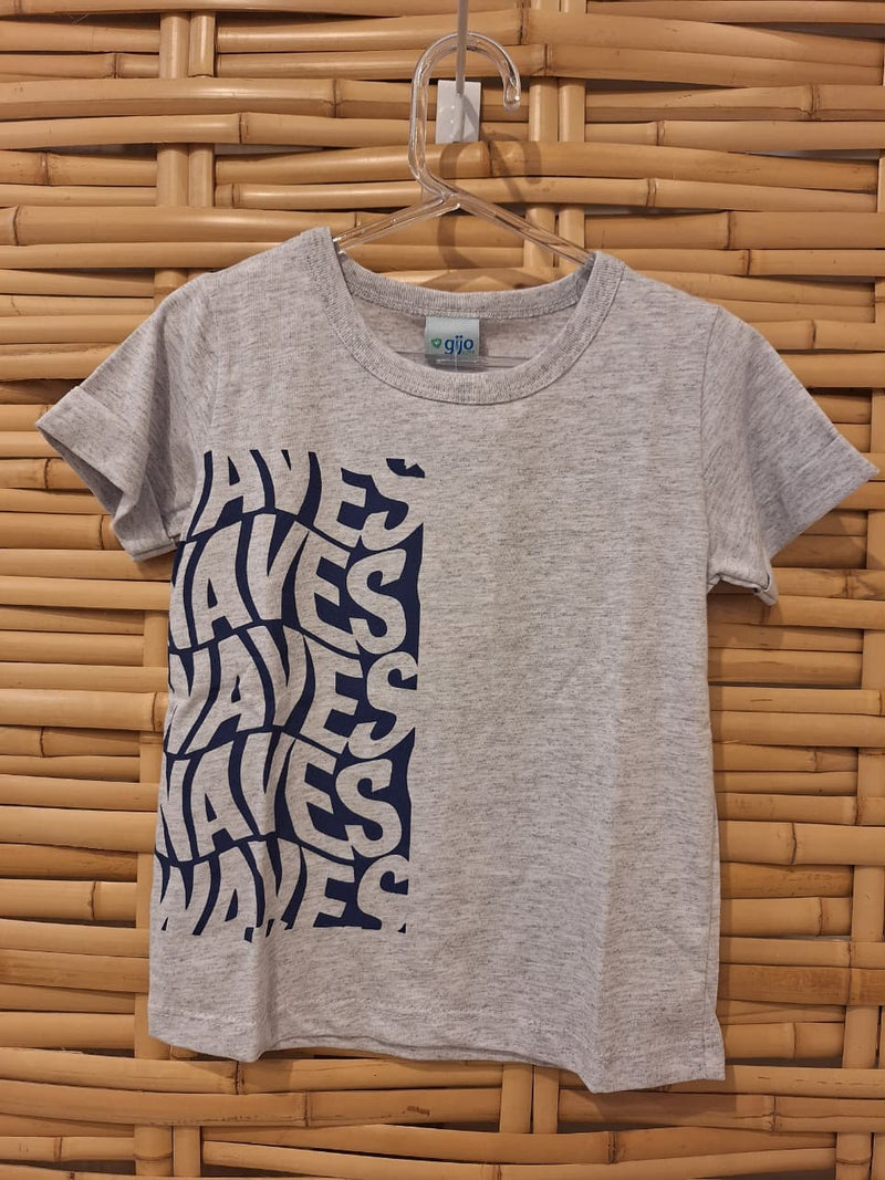 Camisa Infantil Menino - Cinza