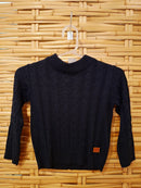 Suéter Infantil  Masculino - Preto