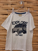 Conjunto Infantil Camisa + Bermuda menino - Azul