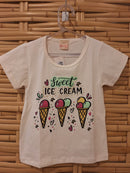 Camisa Infantil Menina - Sorvete