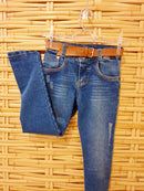 Calça Jeans  Infantil Menina - Com cinto