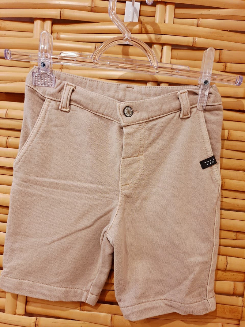 Bermuda Infantil - Marrom