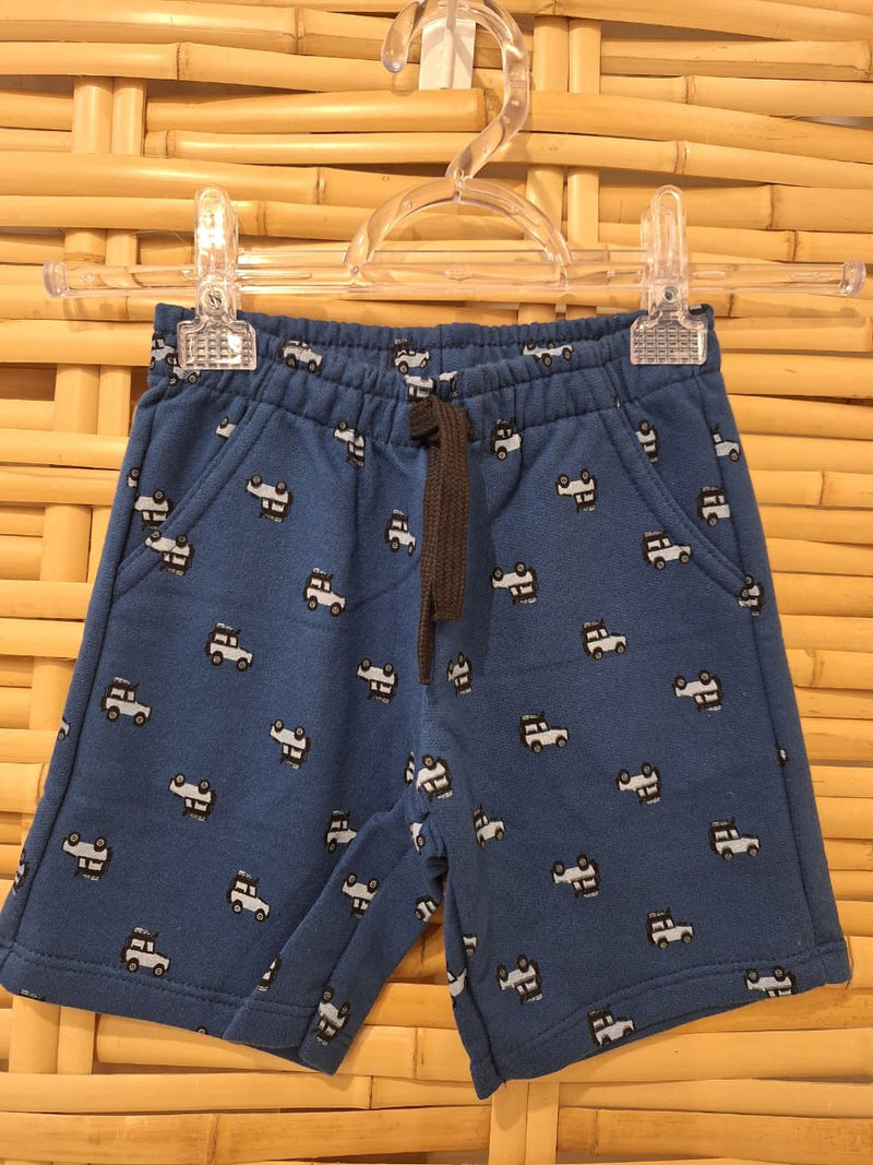 Conjunto Infantil Camisa + Bermuda menino - Azul