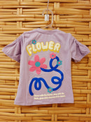 Blusa Menina - Lilás